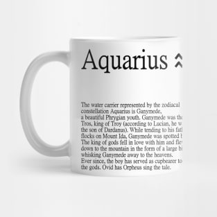 Aquarius Zodiac Sign Mug